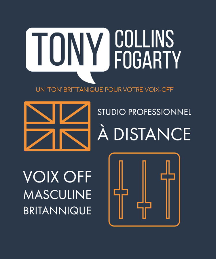 Voix-Off Anglais - Tony Collins Fogarty - Banner