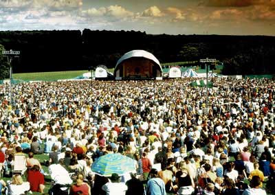 Picture of Party In The Park - Temple Newsam Leeds.  Tony was the event manager for 3 years (1996, 1997 & 1998).  The largest free concert in the UK at the time.  